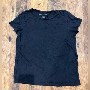 American Eagle Outfitters Women's Classic Black Tee